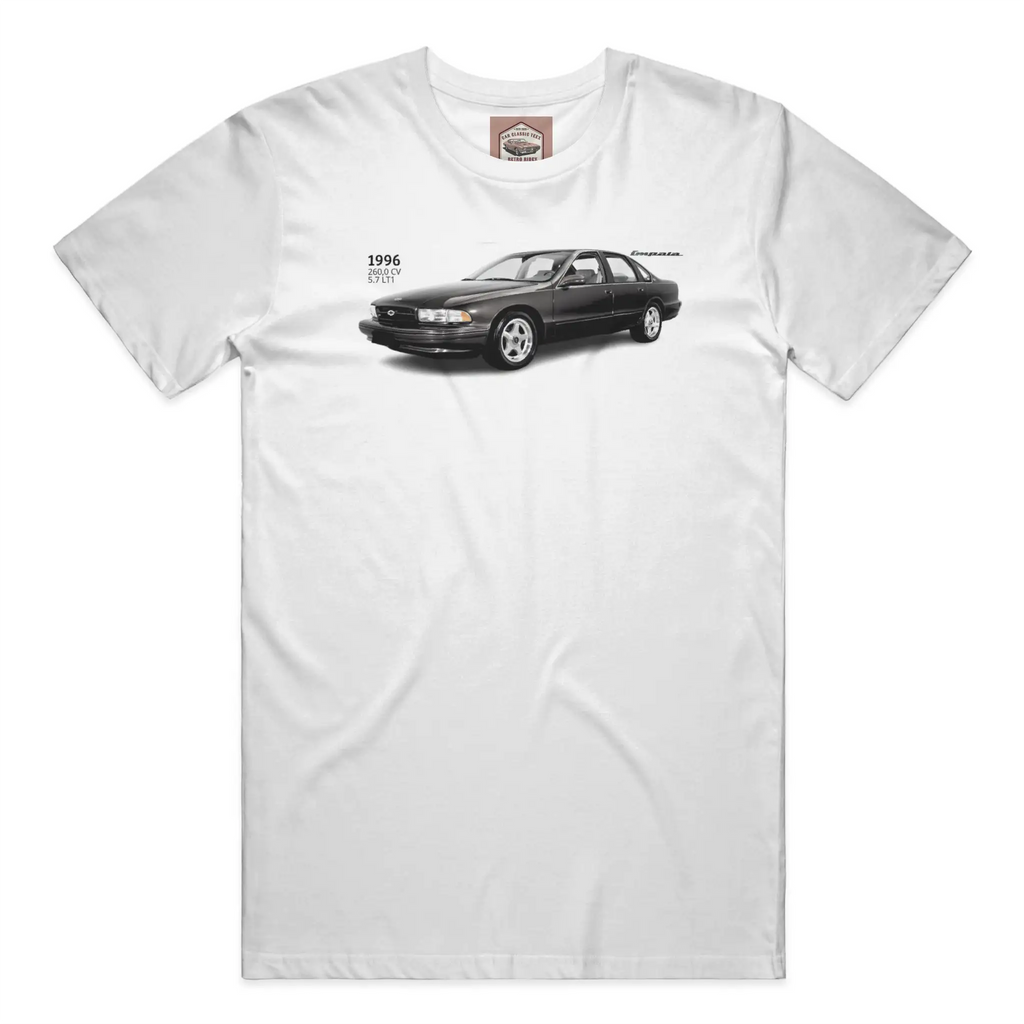 1996 Chevy Impala SS (5.7LT) White Tee