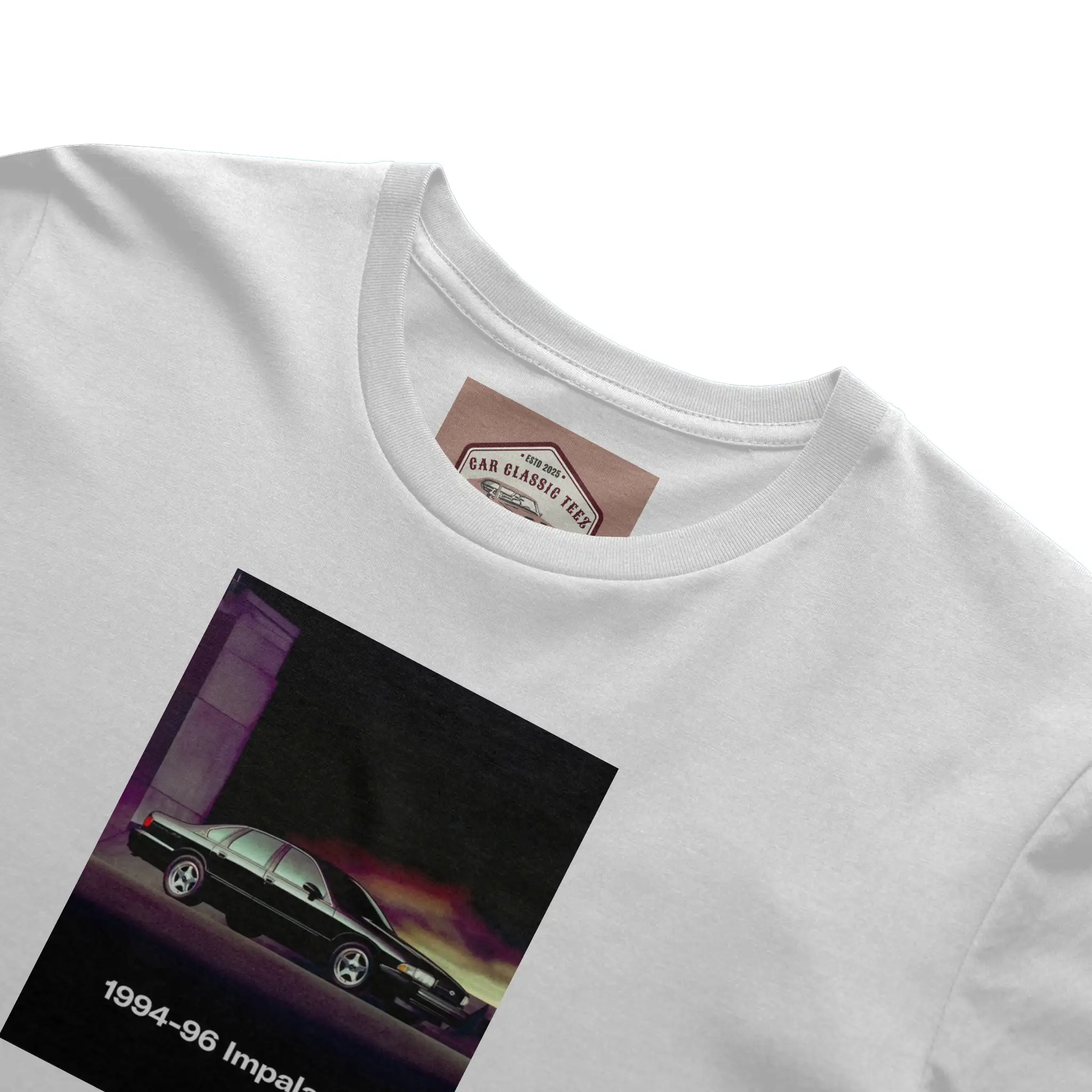 1994-1996 Chevy Impala SS White Tee