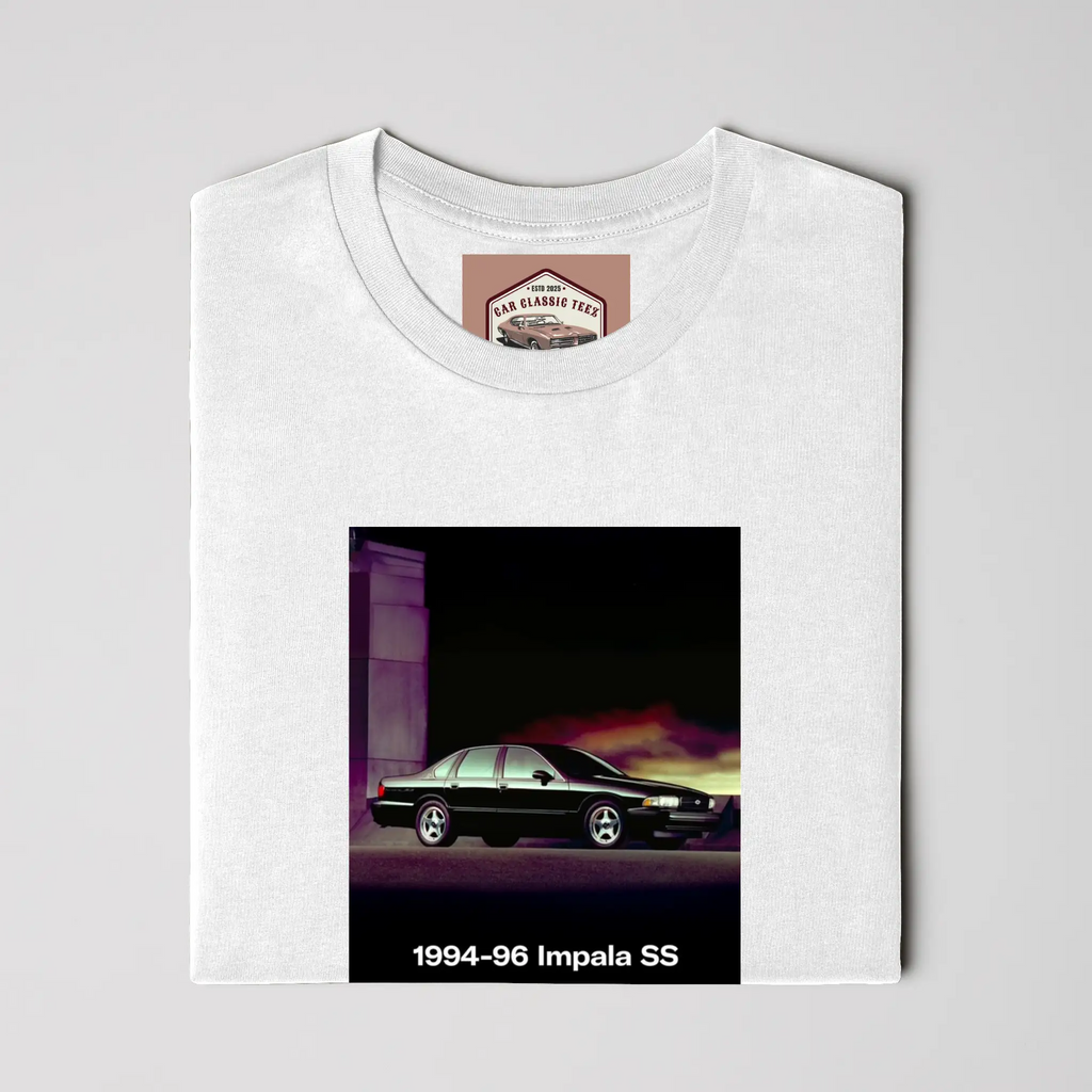 1994-1996 Chevy Impala SS White Tee