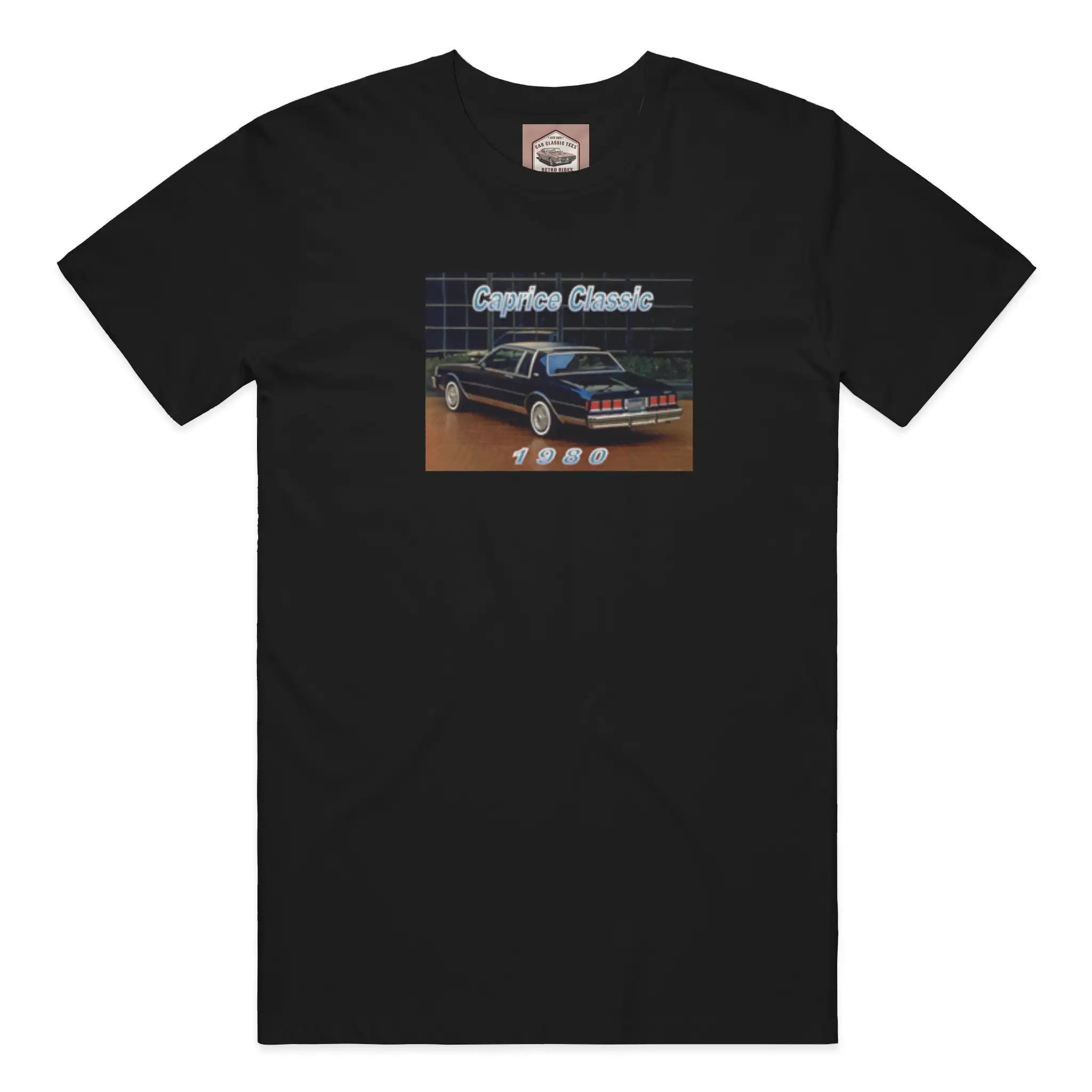 1980 Chevrolet Caprice Classic Black T-Shirt