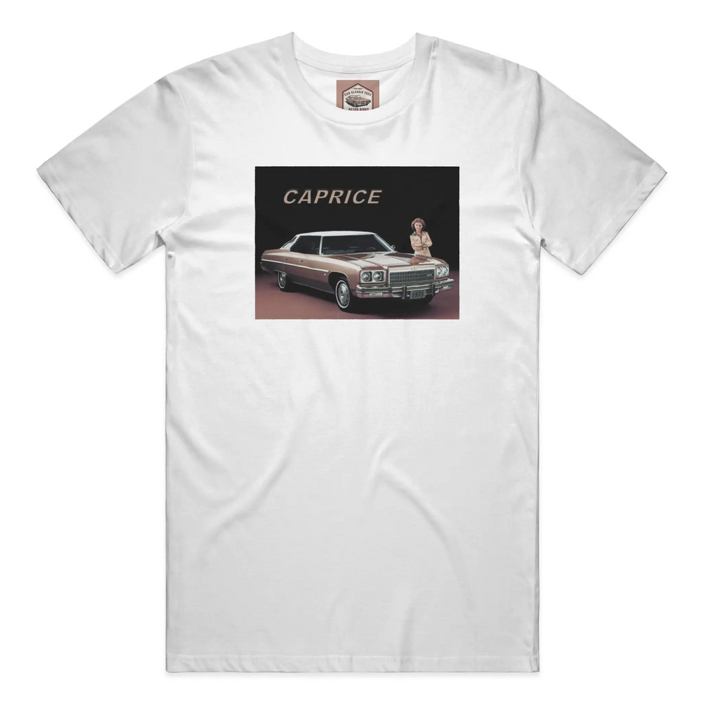 1975 Chevrolet Caprice White T-Shirt