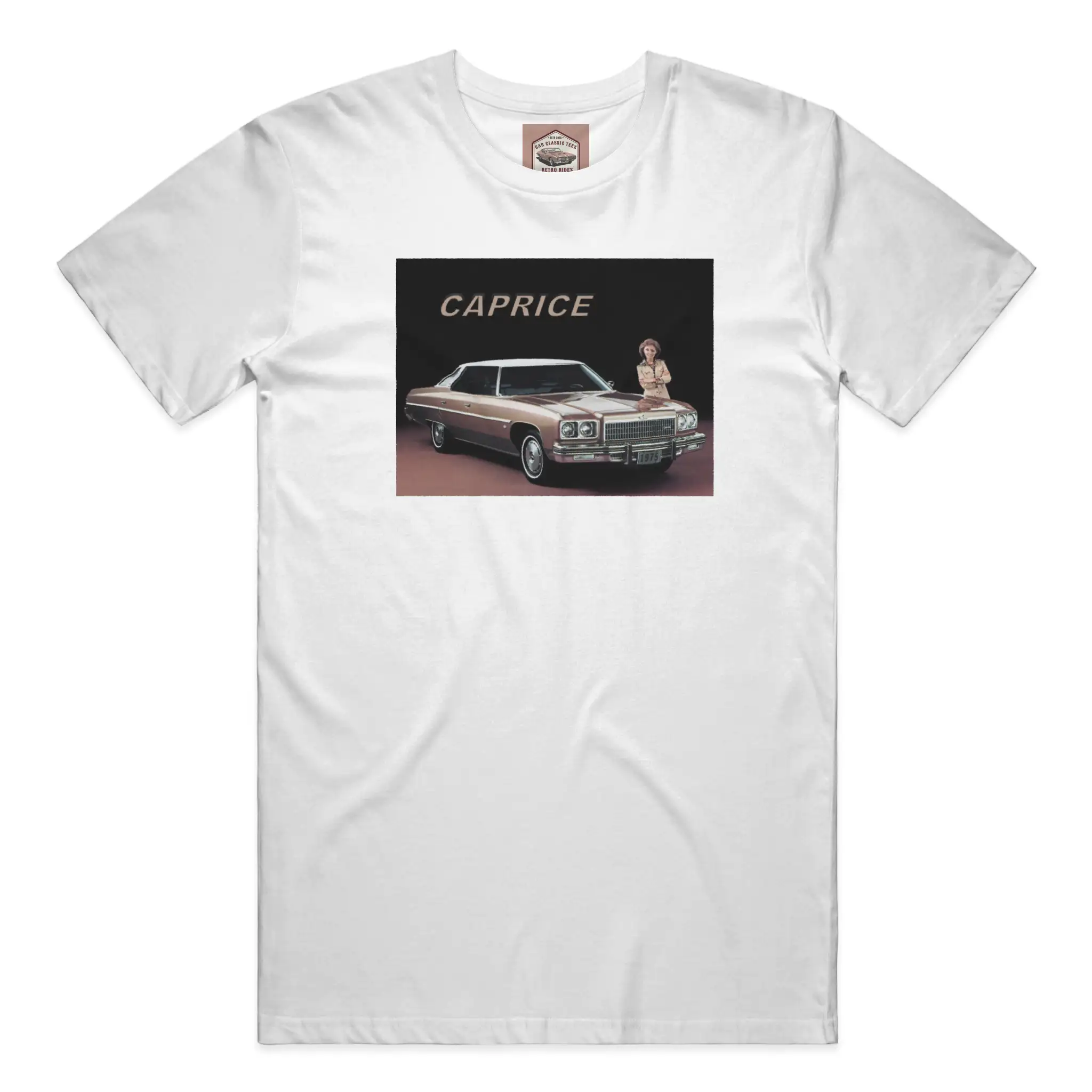 1975 Chevrolet Caprice White T-Shirt