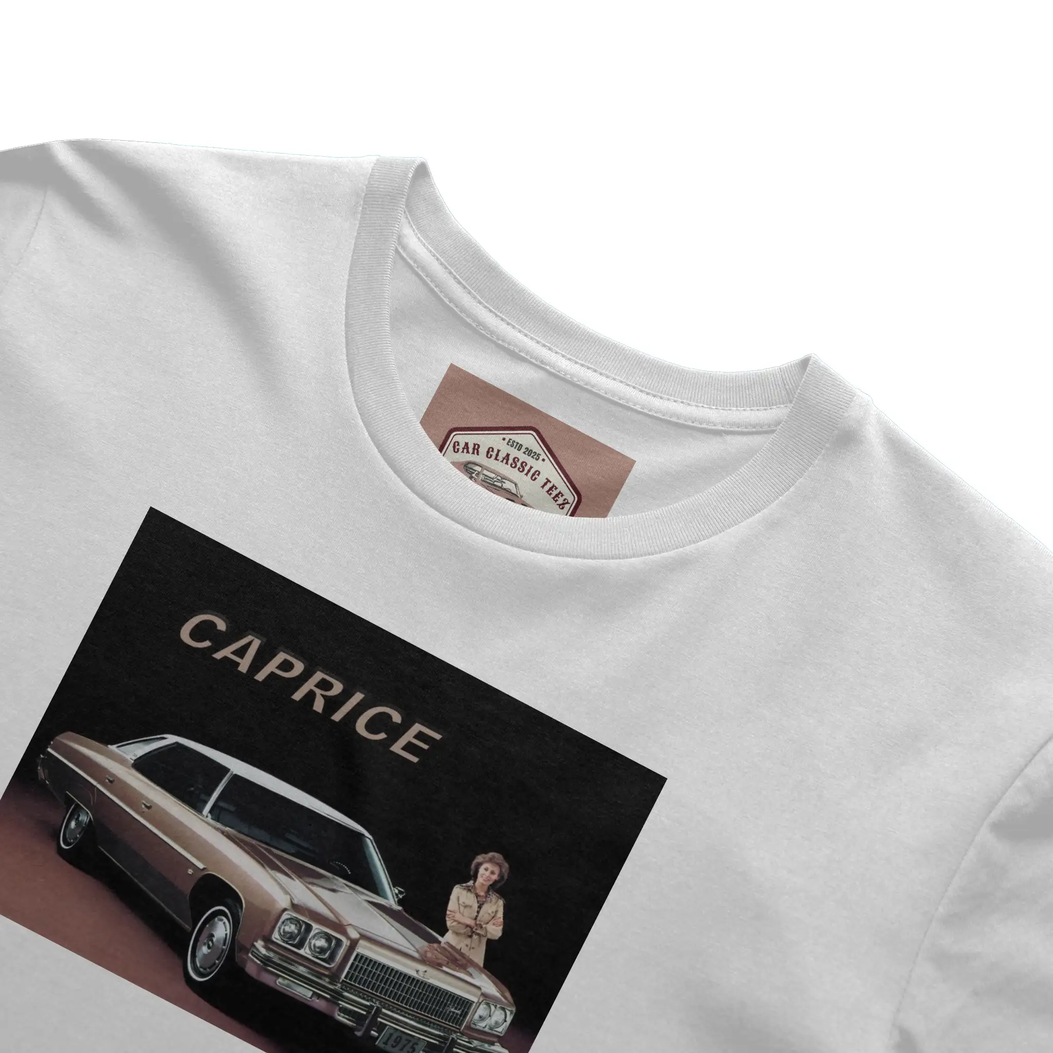 1975 Chevrolet Caprice White T-Shirt