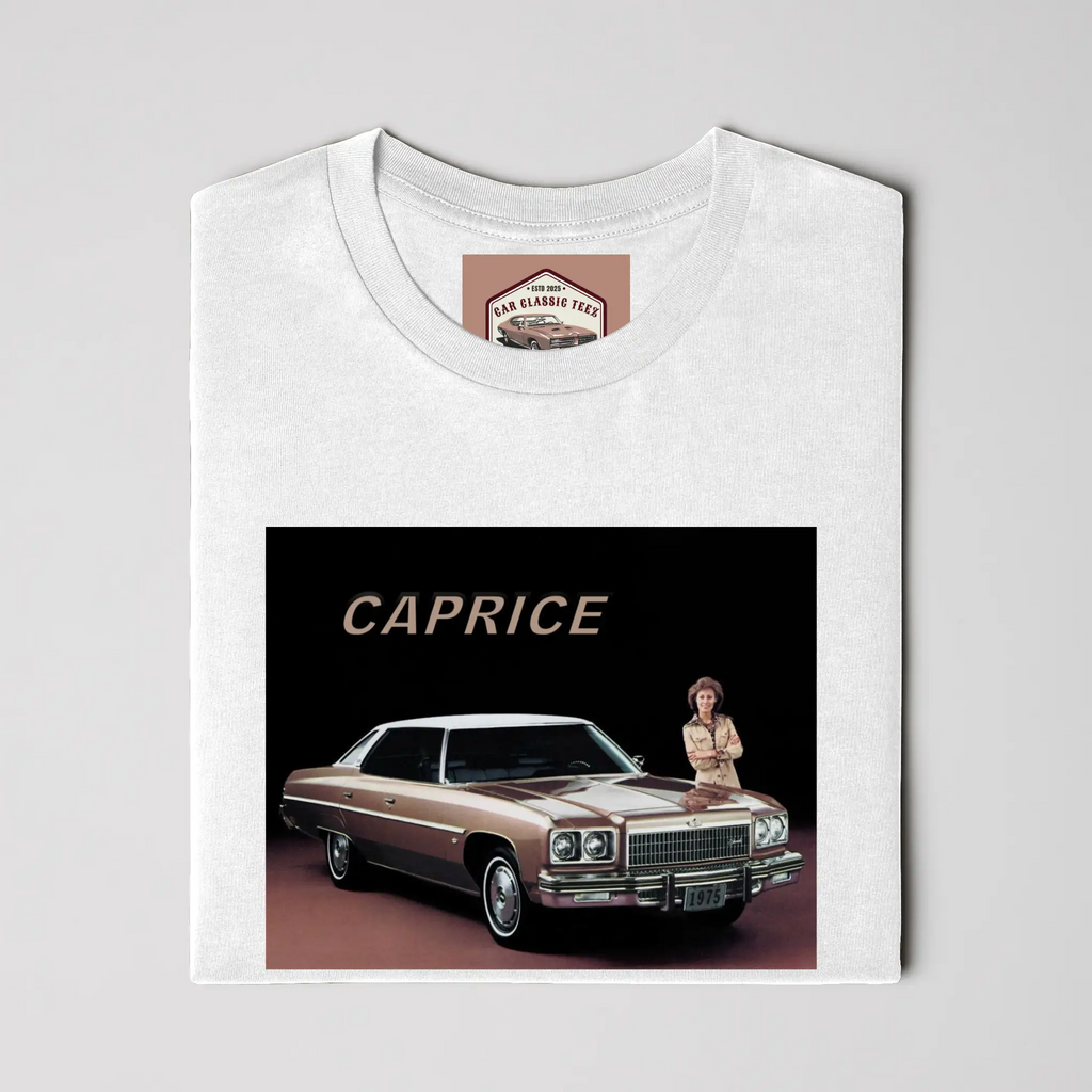 1975 Chevrolet Caprice White T-Shirt