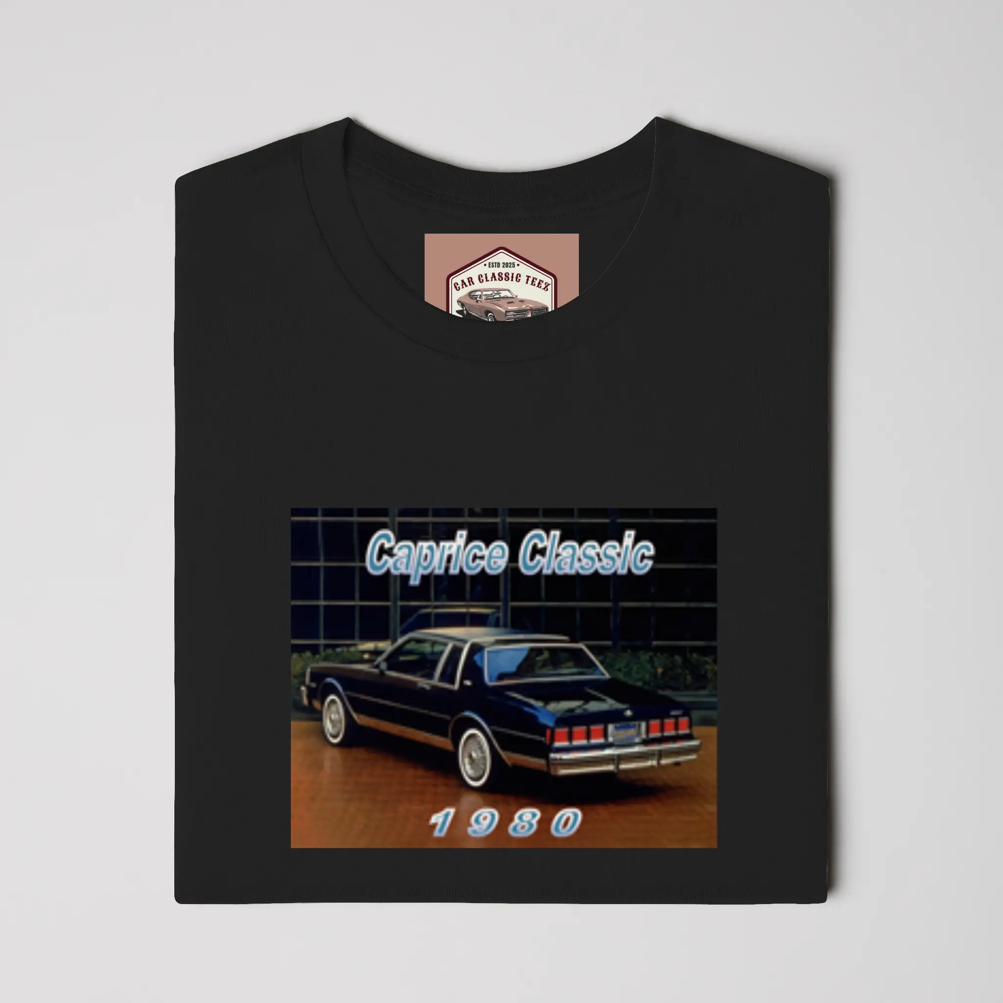 1980 Chevrolet Caprice Classic Black T-Shirt