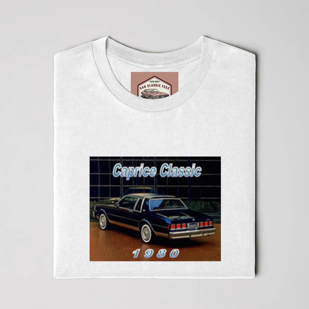 1980 Chevrolet Caprice Classice White T-Shirt