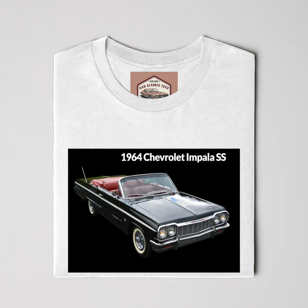 1964 Chevy Impala SS convertible Black Tee Rapid F