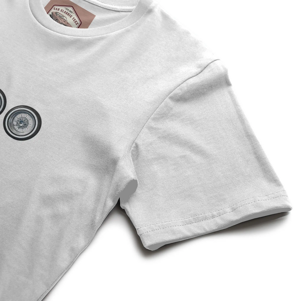  Chrome Lowrider Wire Spoke 14 Inch White Tee 