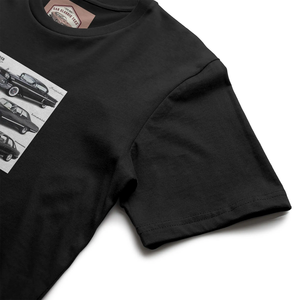1958, 1967 and 1996 Chevy Impala SS Black Tee 