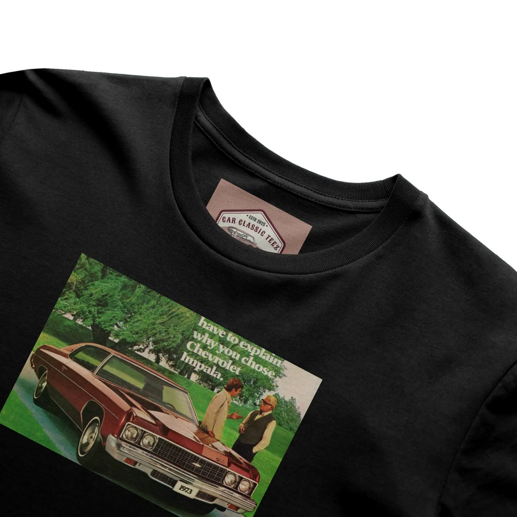 Why Chose a 1973 Chevrolet Impala Black Tee