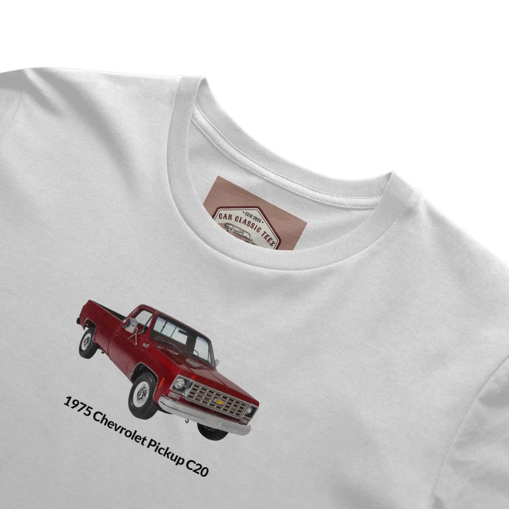 1975 C20 Truck White Tee 