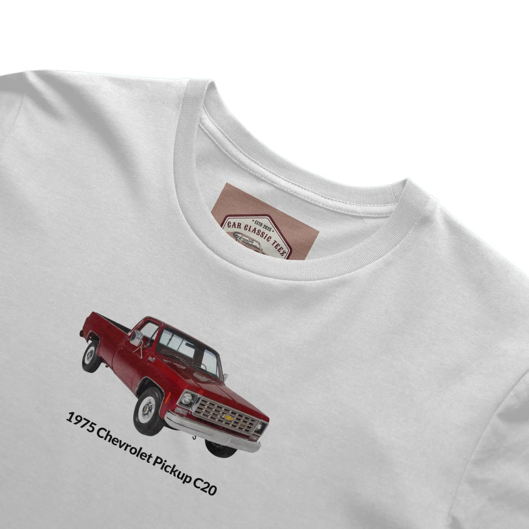 1975 C20 Truck White Tee 
