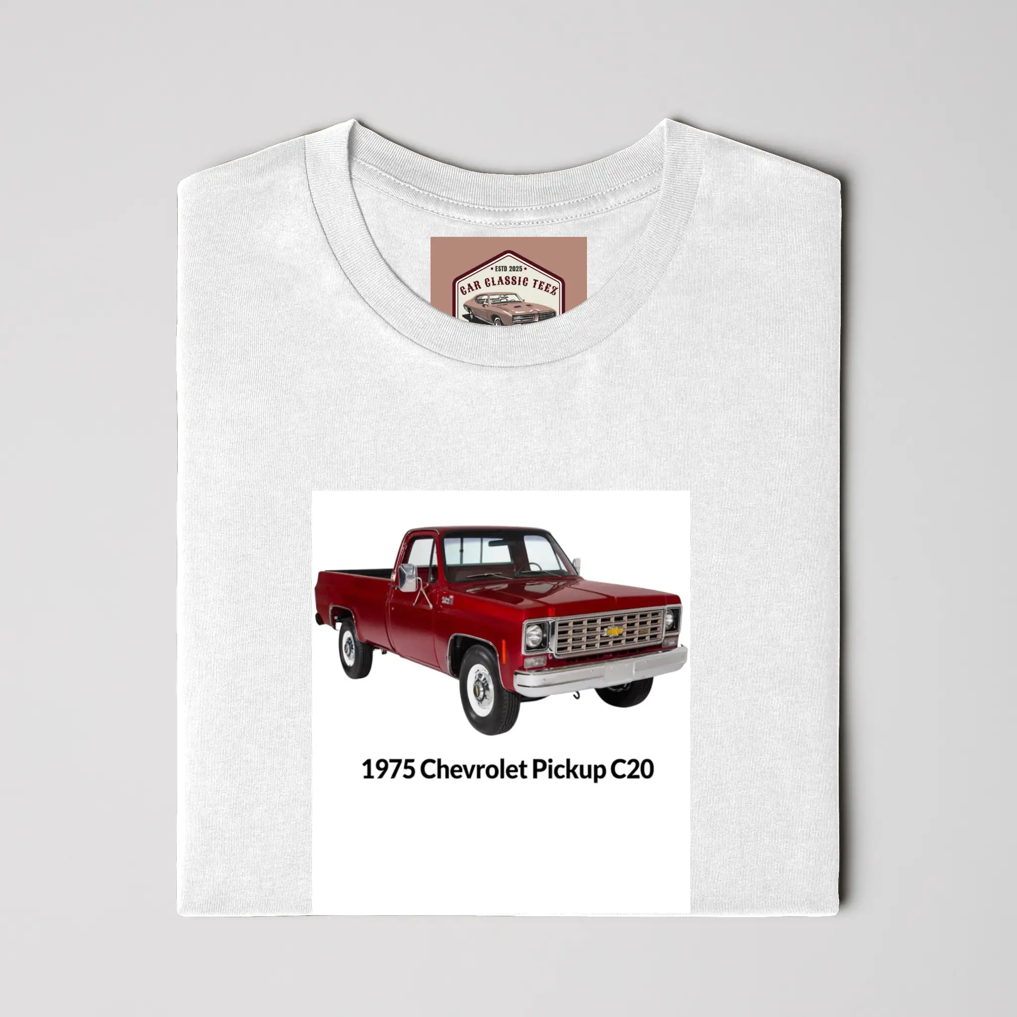 1975 C20 Truck White Tee 