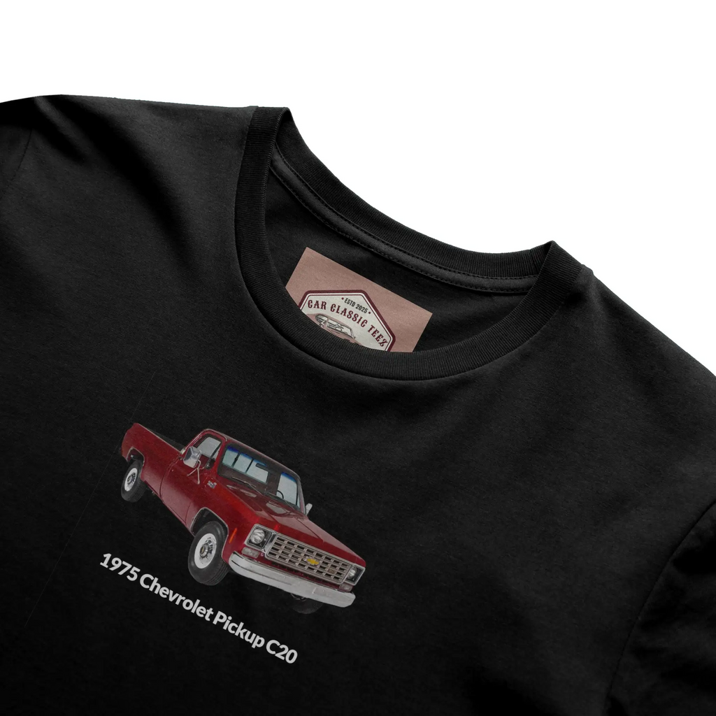 1975 C20 Truck Black Tee
