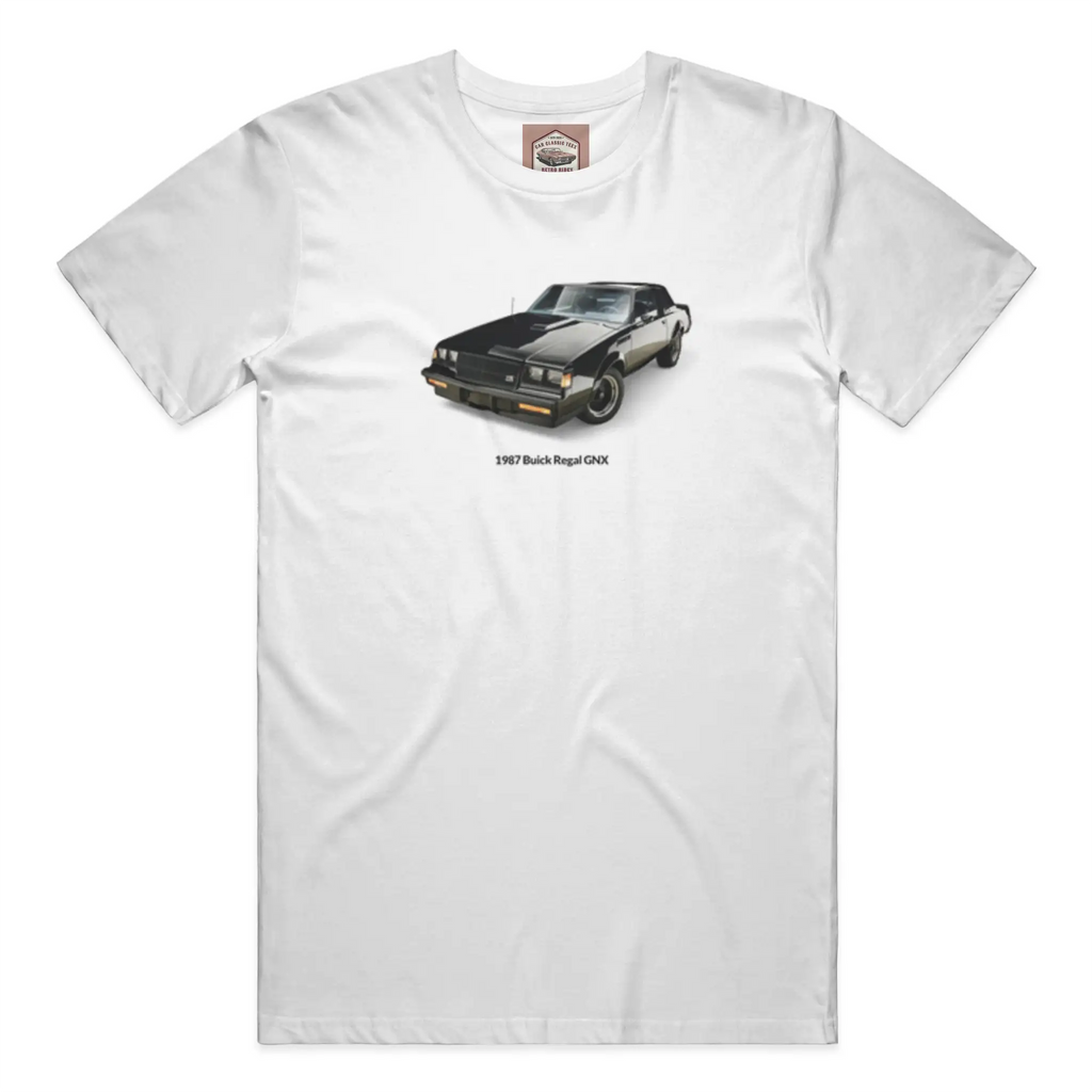 1987 Buick Regal GNX White Tee 