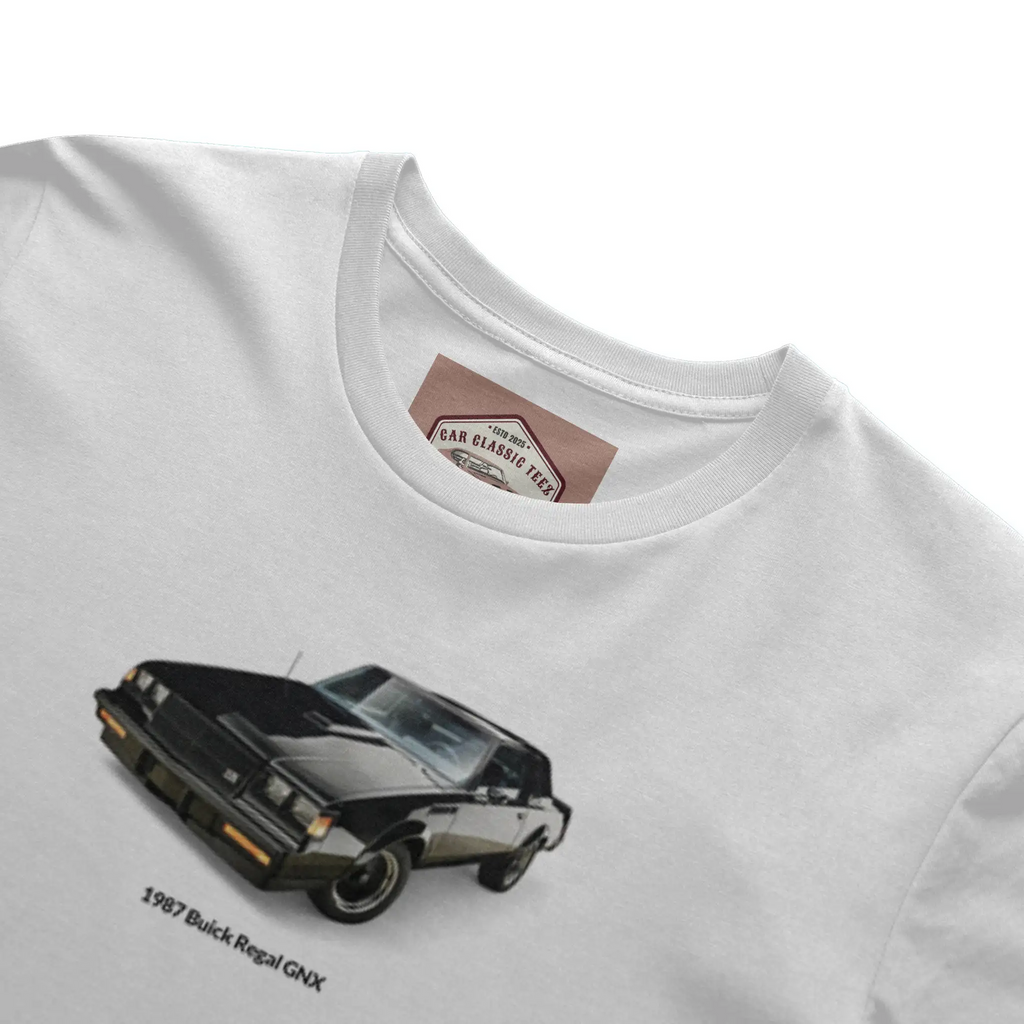 1987 Buick Regal GNX White Tee 