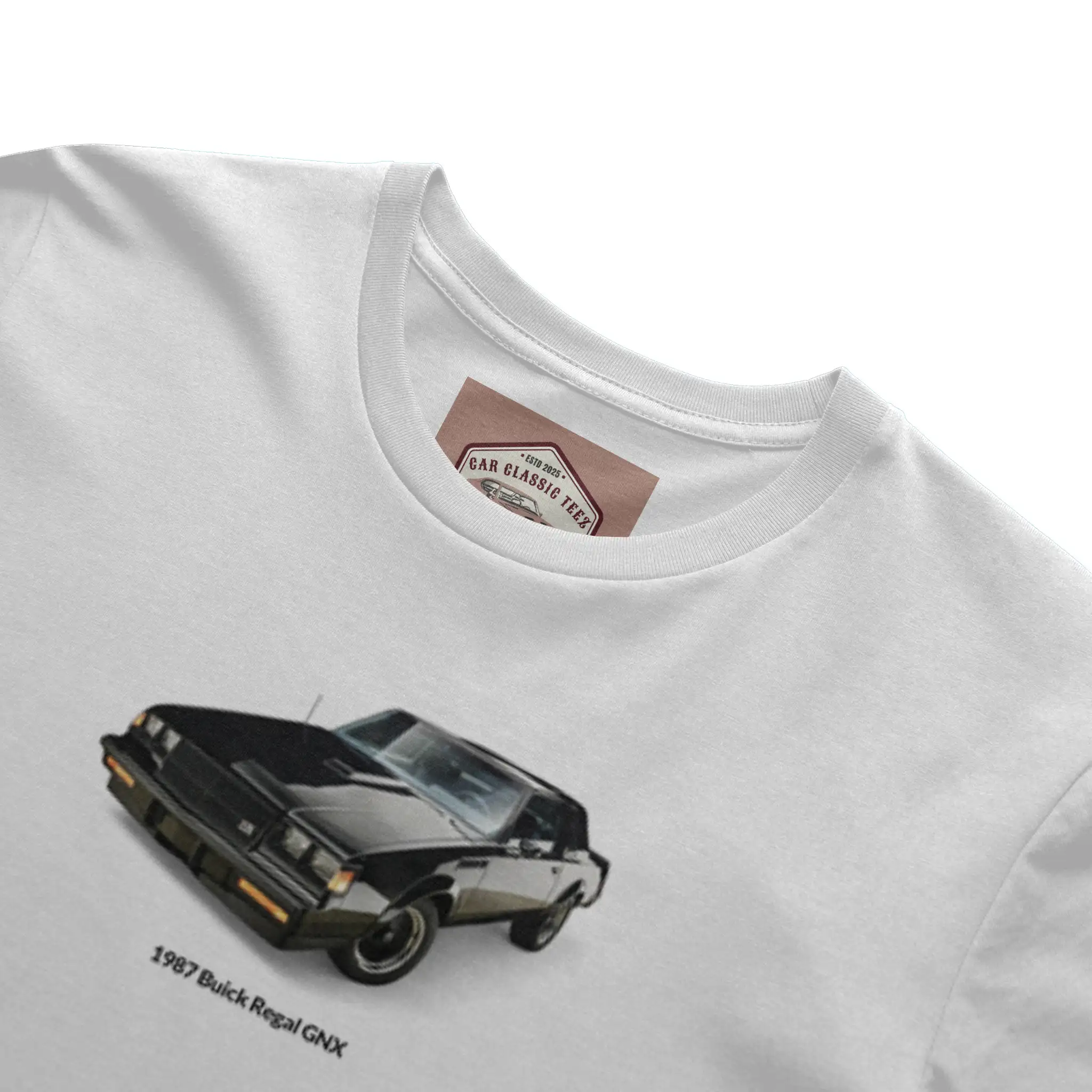 1987 Buick Regal GNX White Tee 