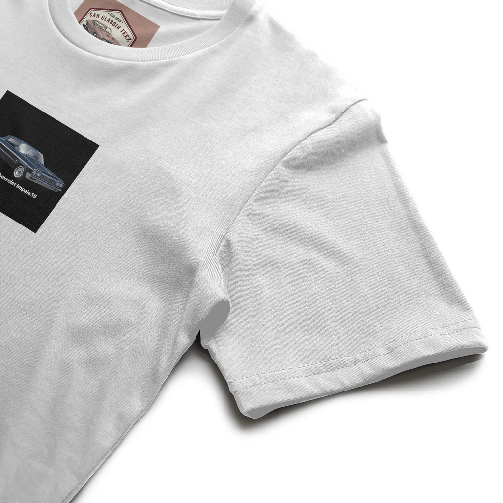  1964 Chevrolet Impala (Blue 3D) White Tee