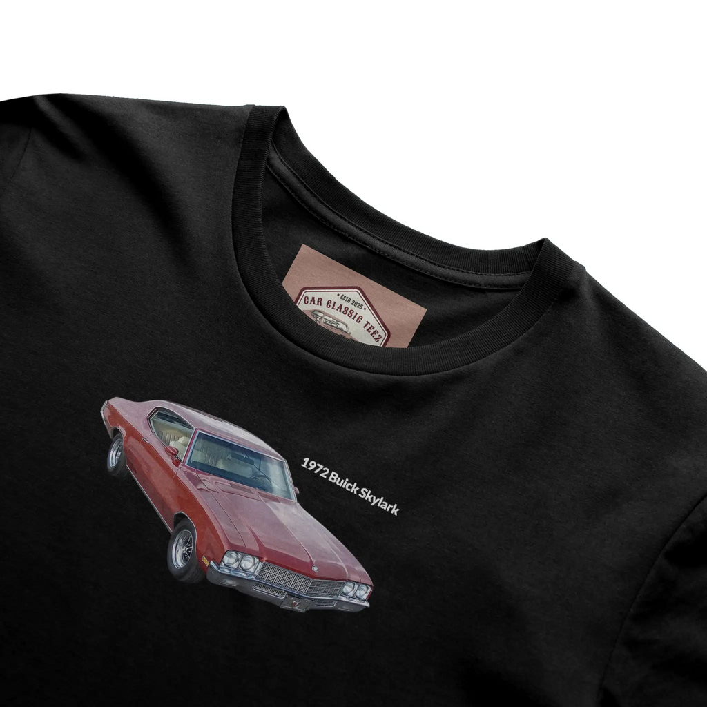 1972 Buick Skylark White Tee