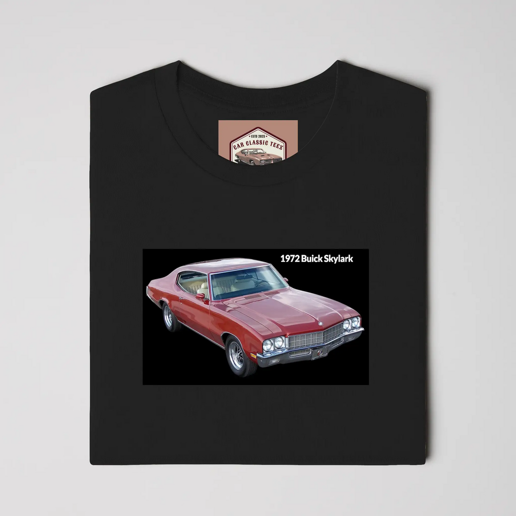 1972 Buick Skylark White Tee