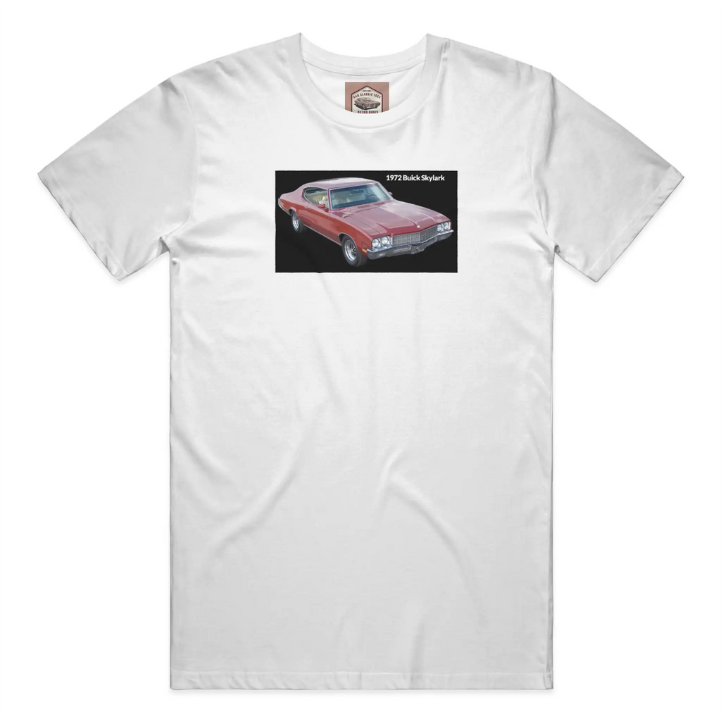 1972 Buick Skylark White Tee