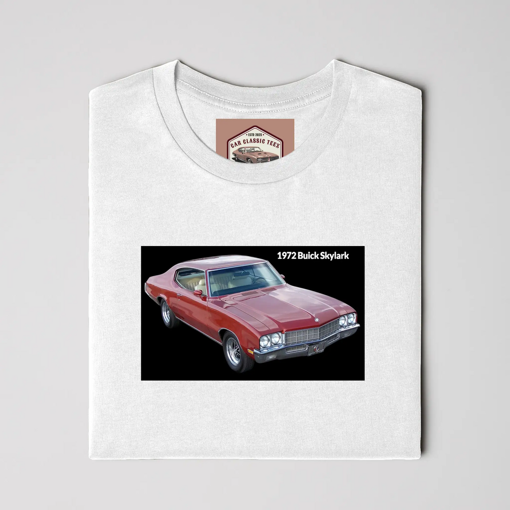 1972 Buick Skylark White Tee
