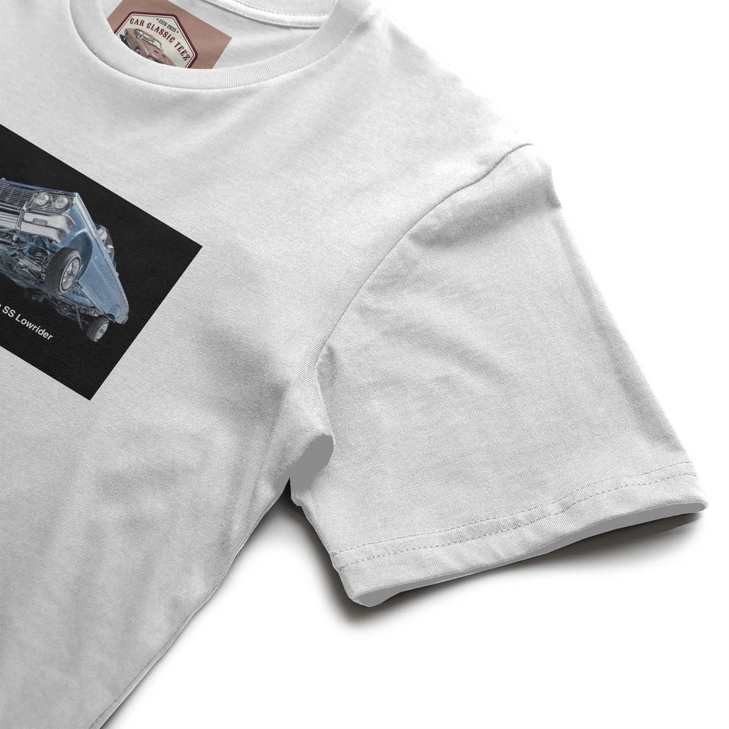 1964 Chevy Impala SS Lowrider White Tee 