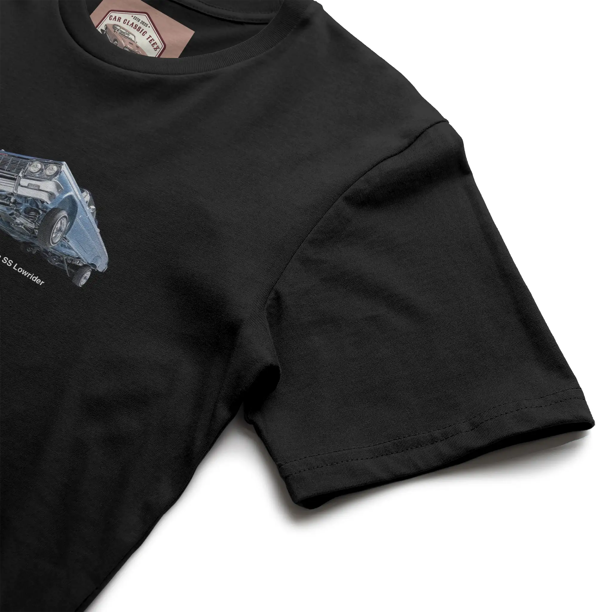 1964 Chevy Impala SS Lowrider Black Tee 