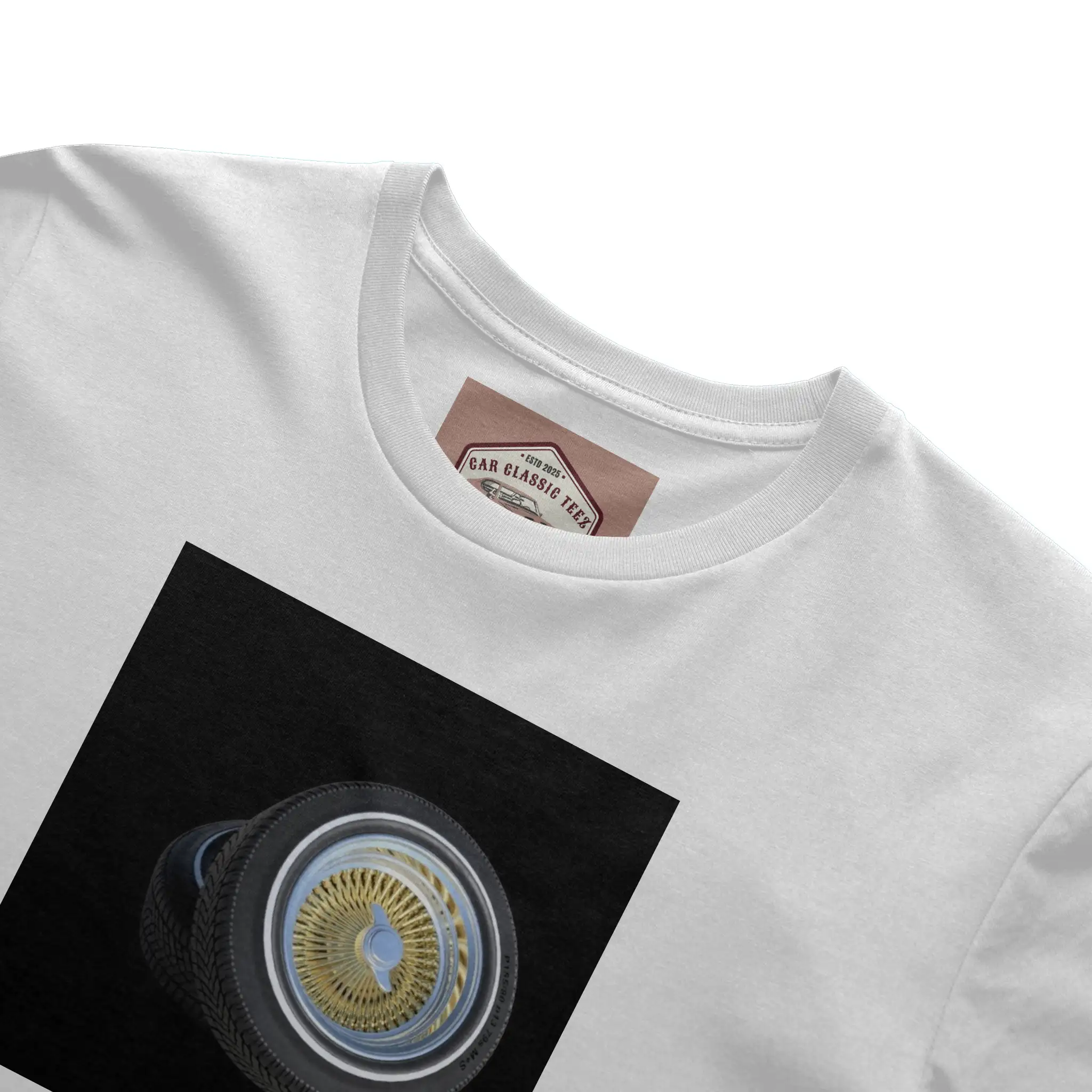 Gold A Lowrider Wire Spoke 14 Inch Tires,