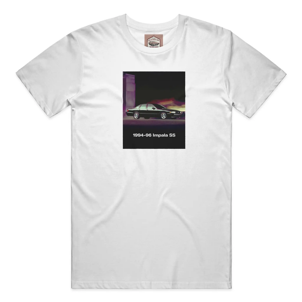 1994-1996 Chevy Impala SS White Tee