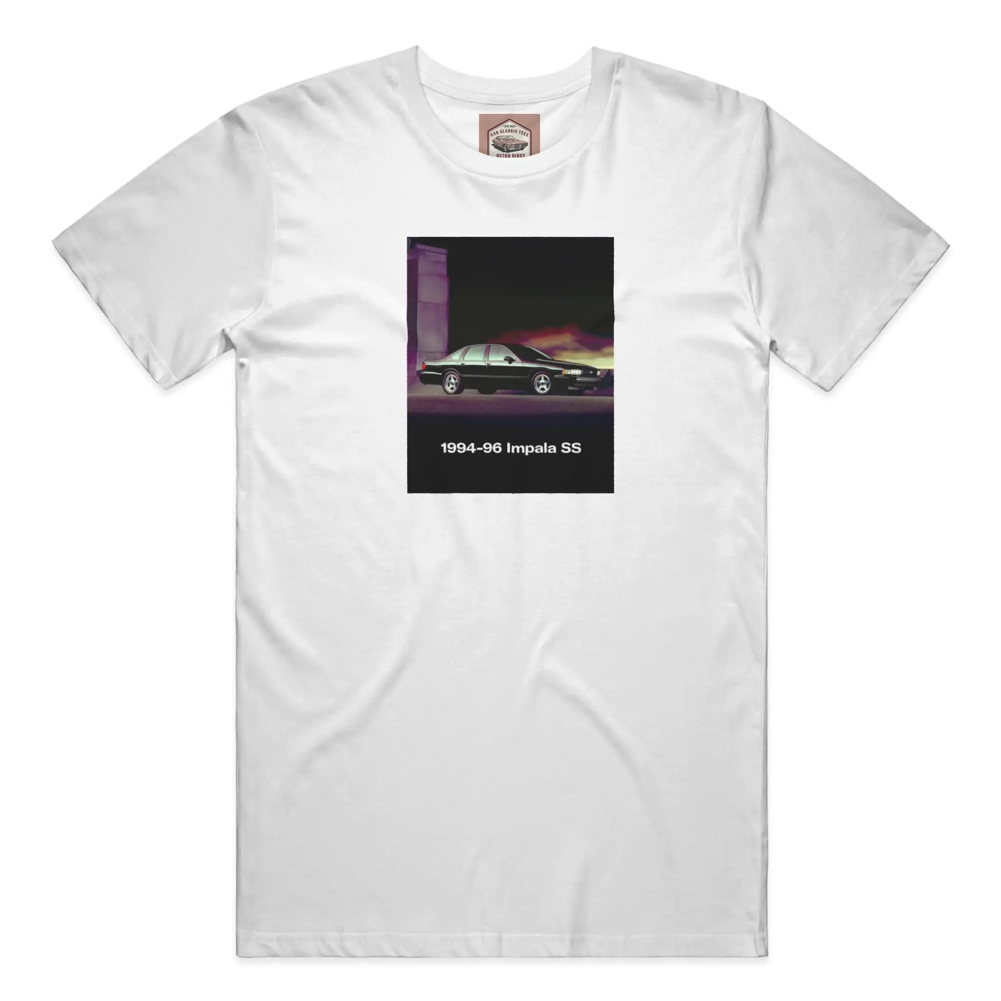1994-1996 Chevy Impala SS White Tee