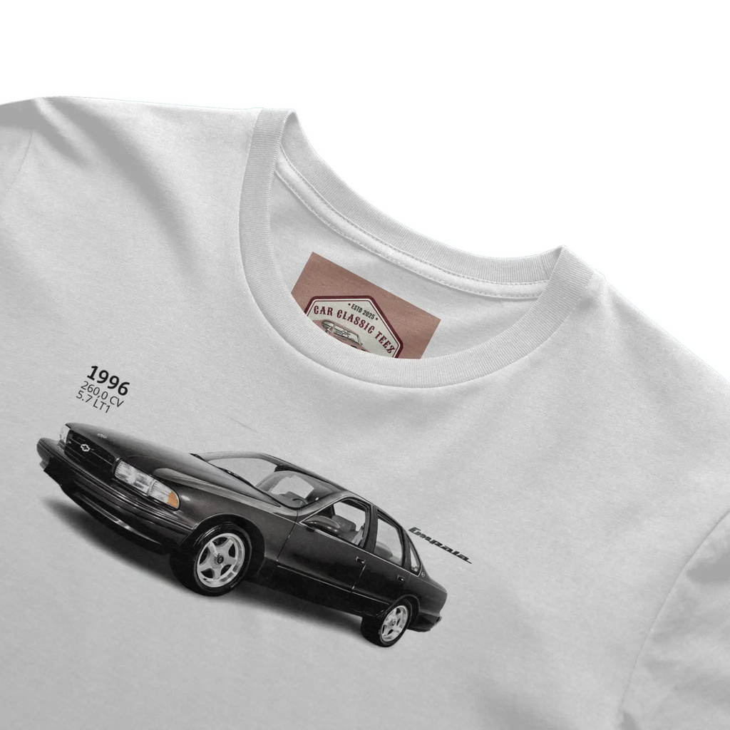 1996 Chevy Impala SS (5.7LT) White Tee