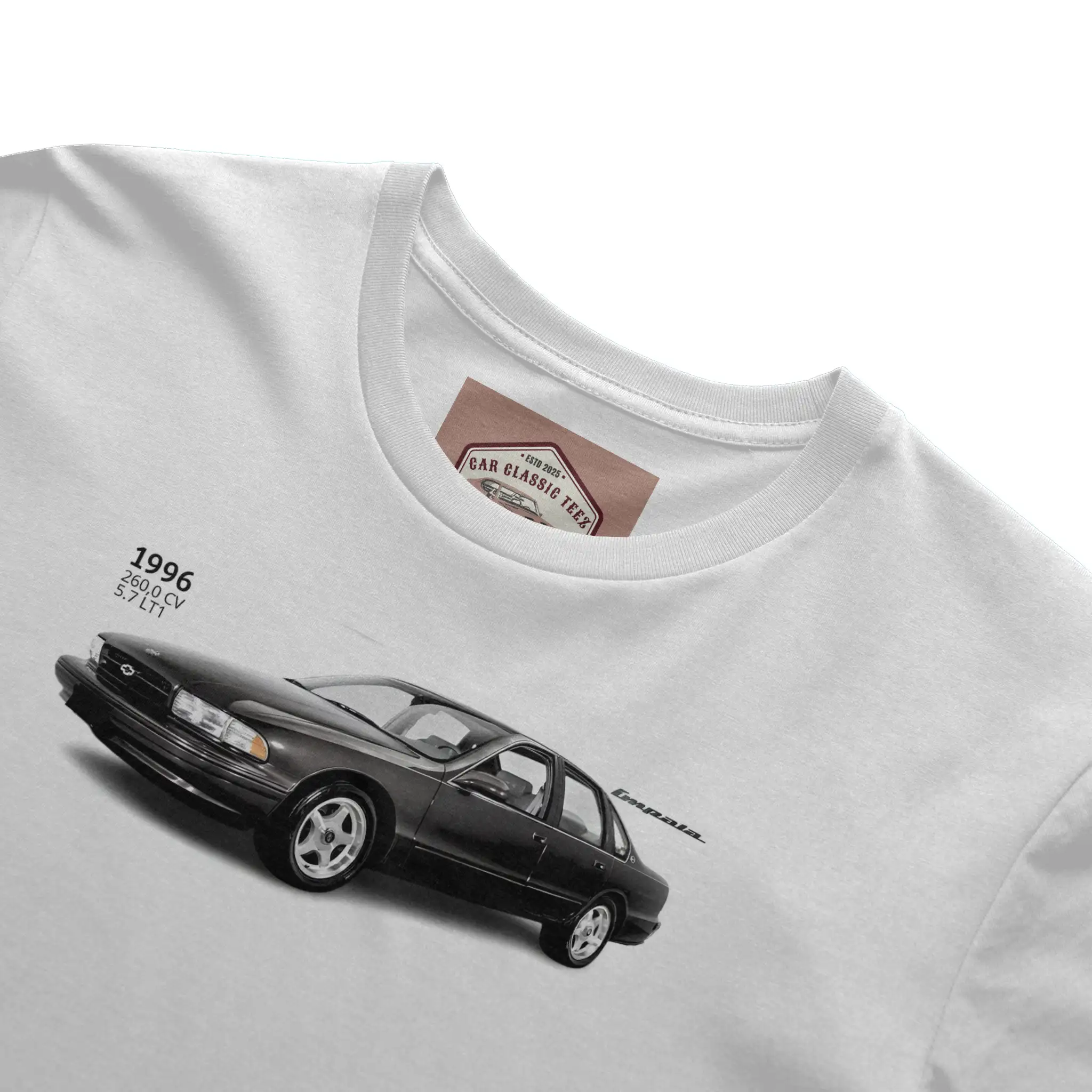 1996 Chevy Impala SS (5.7LT) White Tee