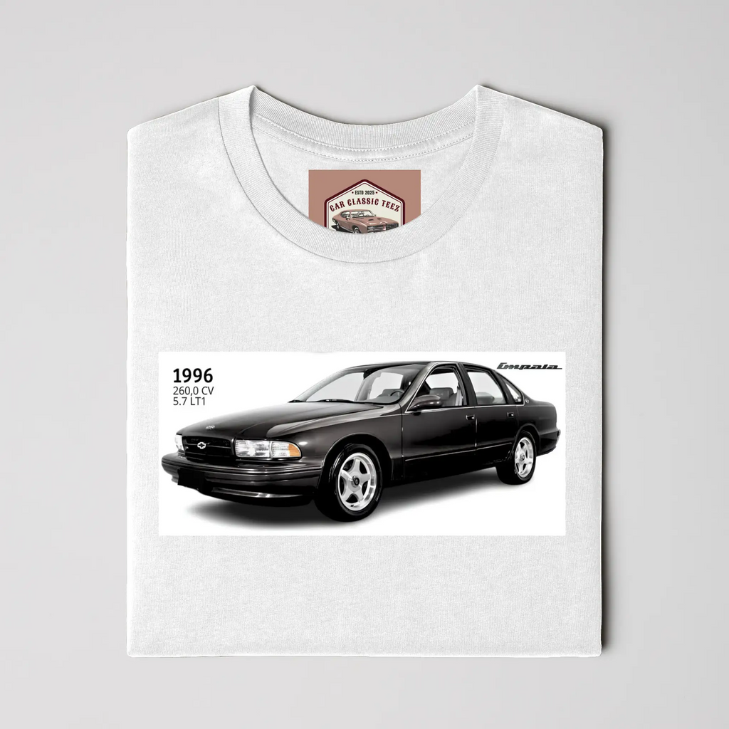 1996 Chevy Impala SS (5.7LT) White Tee