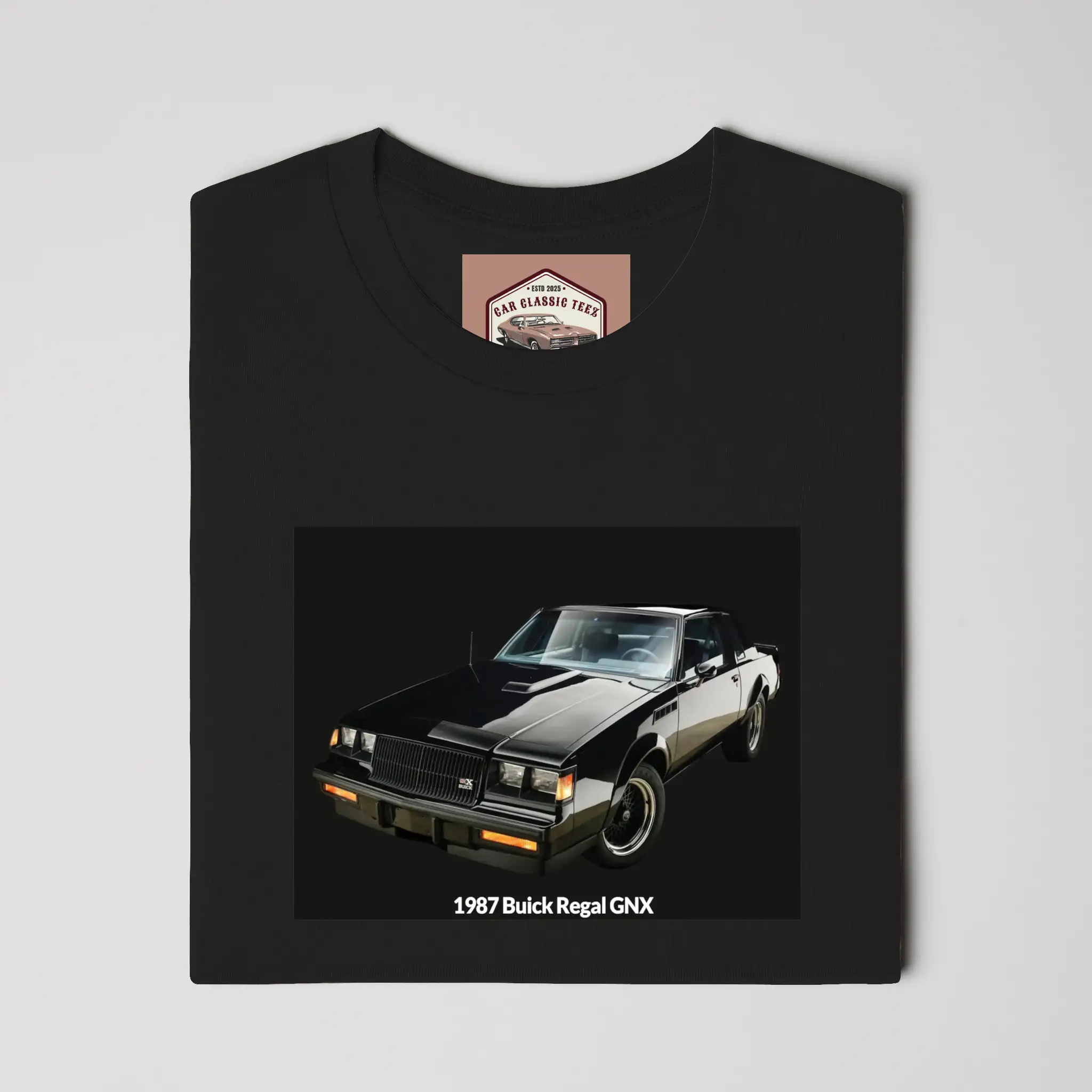1987 Buick Regal GNX Black Tee