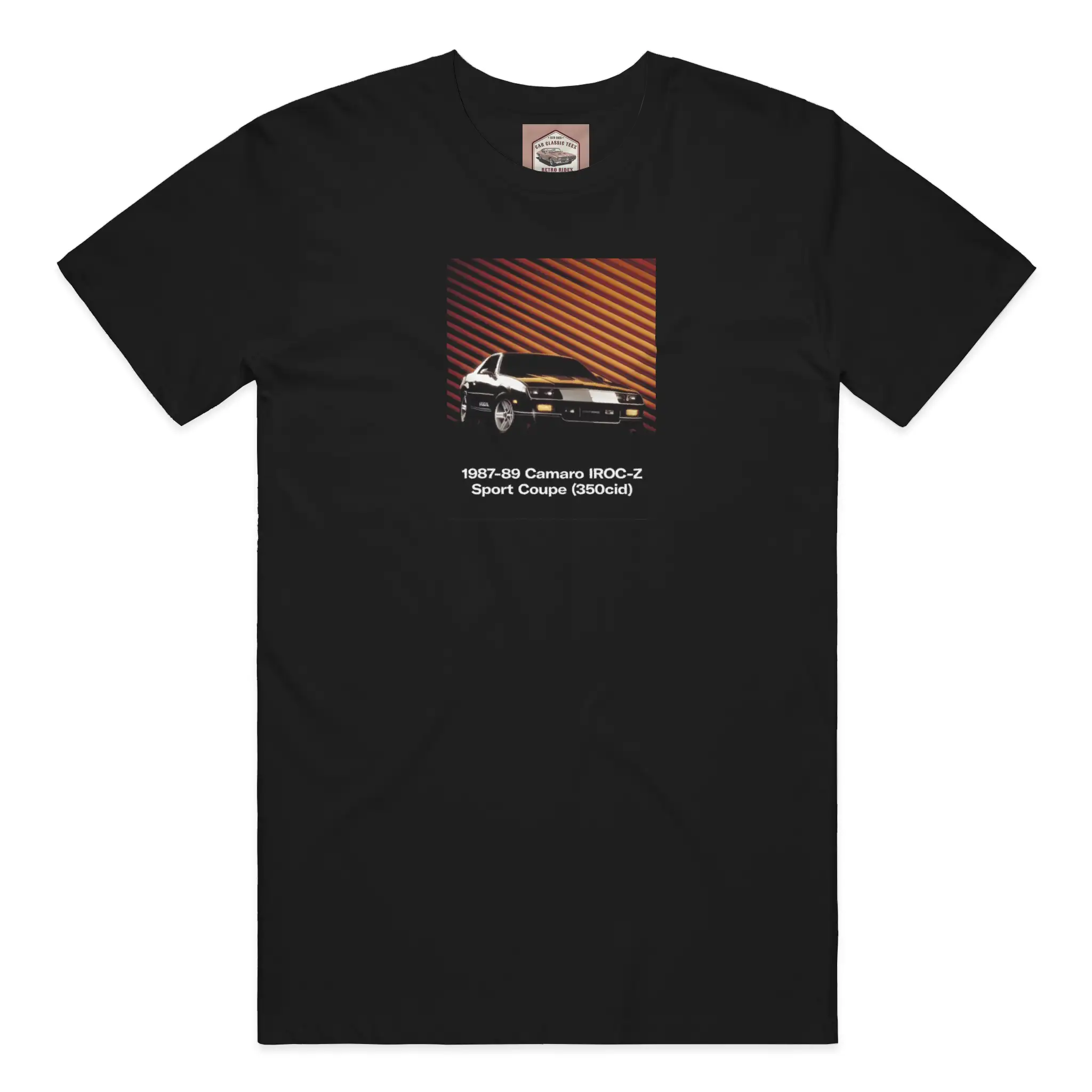 1987-1989 Chevy Camaro IROC-Z Black Tee
