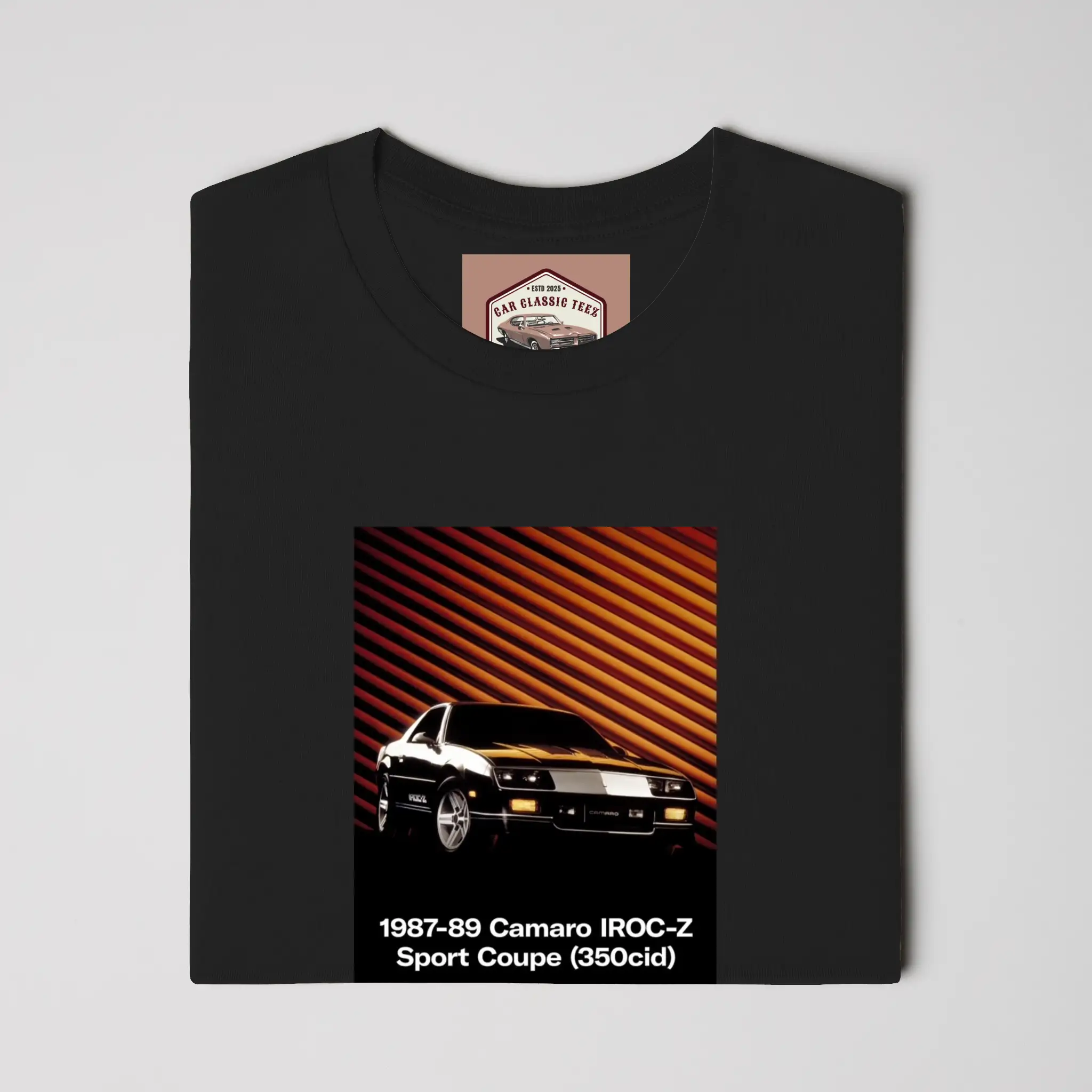 1987-1989 Chevy Camaro IROC-Z Black Tee