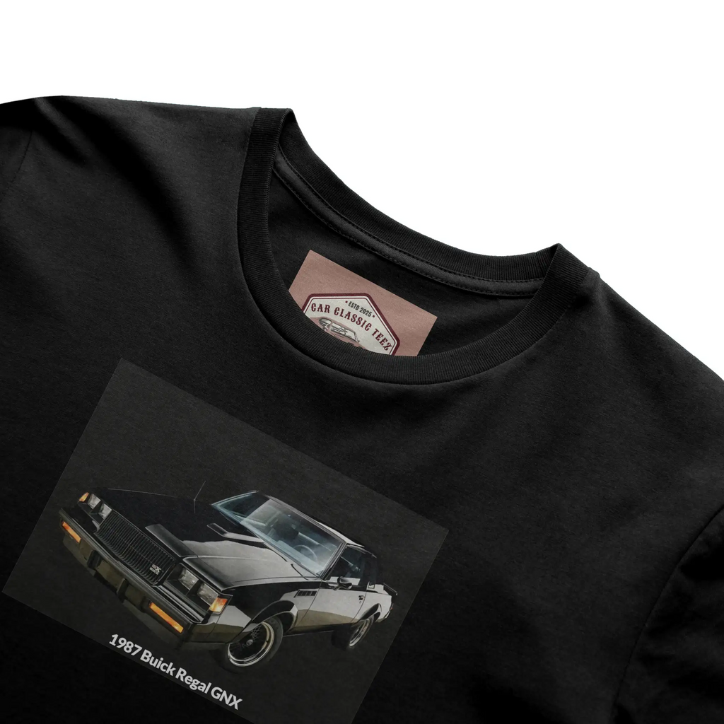 1987 Buick Regal GNX Black Tee