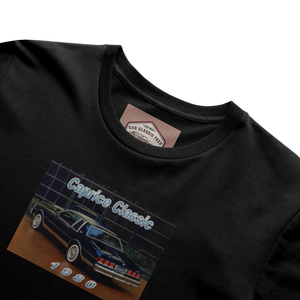 1980 Chevrolet Caprice Classic Black T-Shirt