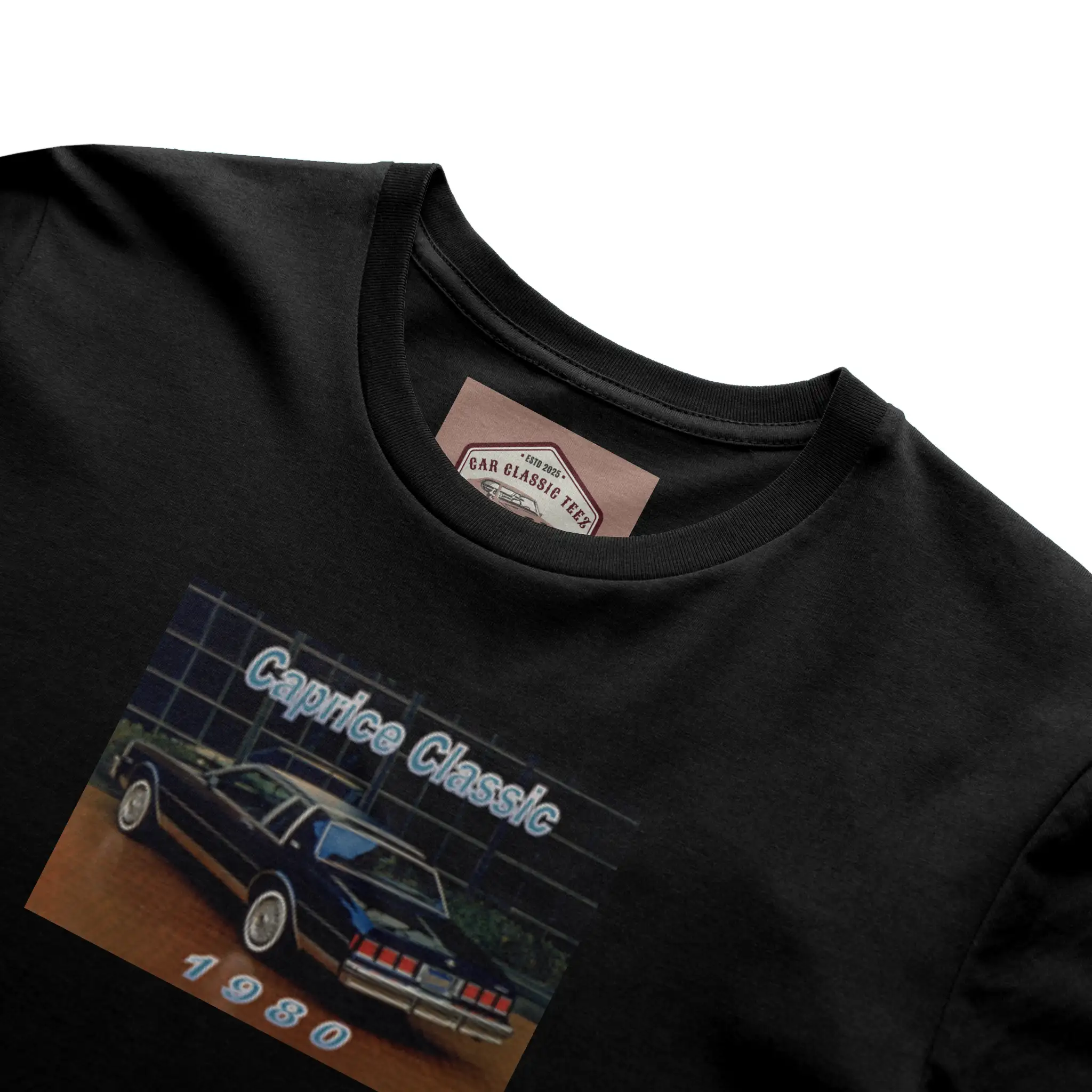 1980 Chevrolet Caprice Classic Black T-Shirt